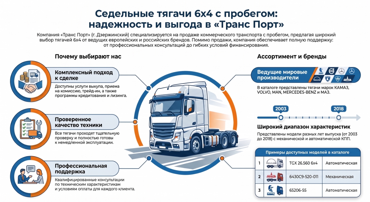 Почему колесная формула 6x4 – это про надежность
