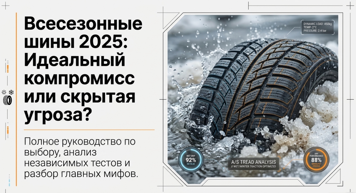 Что такое всесезонные шины и кому они подходят